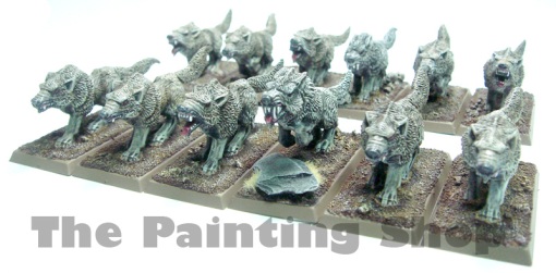 Vampire Count Dire Wolves